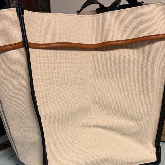 Proenza Schouler White Label Morris Large Striped Tote - Picture 8 of 16